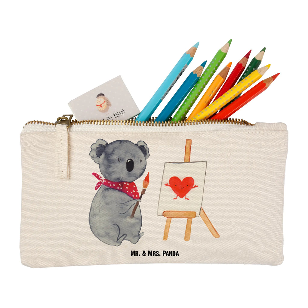 Make-up bag Koala bear Artist pencil case, utensilientasche, Waschbeutel, Kulturbeutel, Stiftemäppchen, beauty tasche, Federmappe, Schminktäschchen, kosmetiktäschchen, aufbewahrungstasche, Etui, Kulturtasche, toiletry bag, Schminktasche, Mäppchen, aufbewahrungsbeutel, Kosmetiktasche, Kosmetikbeutel, Waschtasche, Schlampermäppchen, beauty case, pinsel tasche, Schminkbeutel, Koalabär, Koala, Künstler, Zeichnen, Liebensbeweis, Liebesgeschenk, Liebe, Gefühle