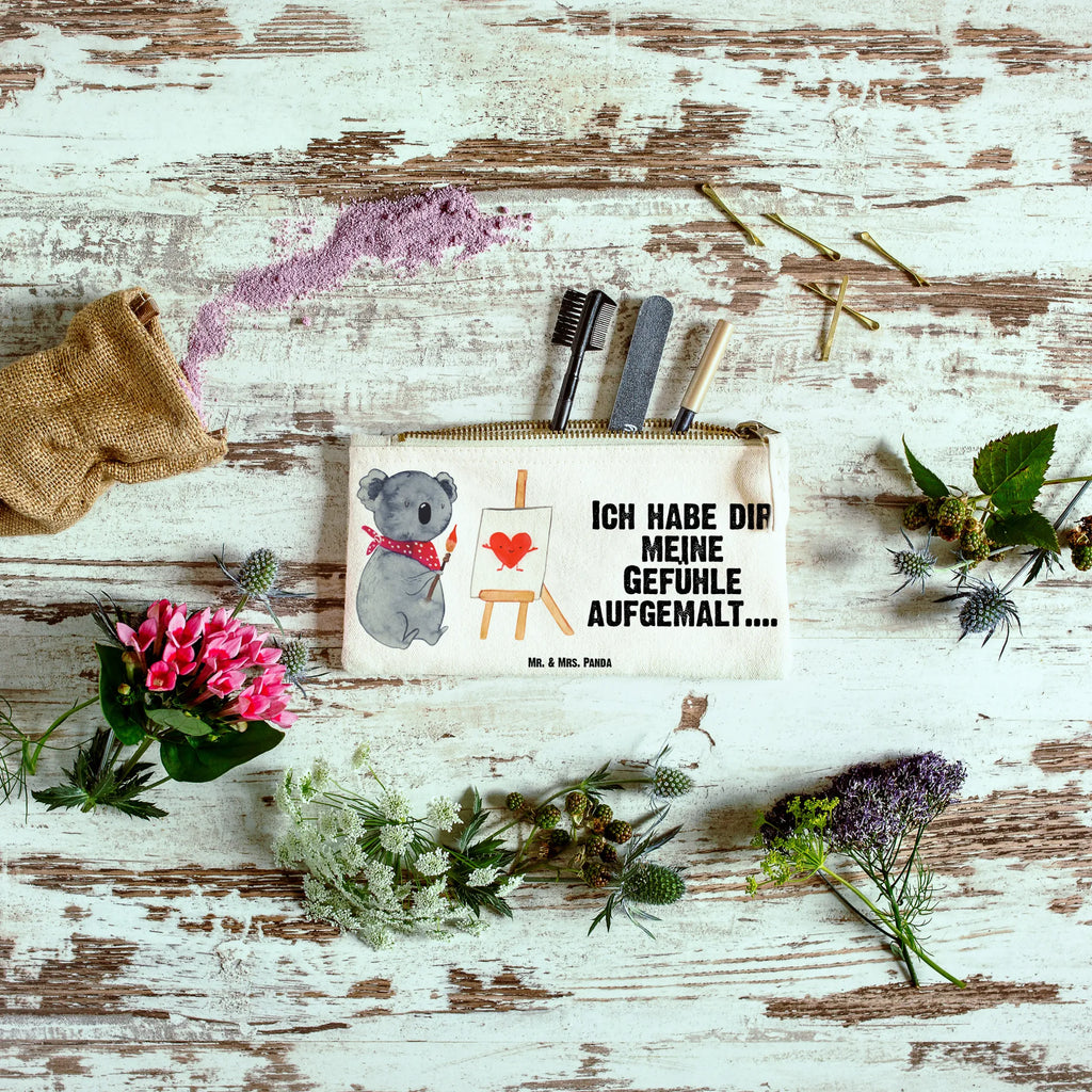 Make-up bag Koala bear Artist pencil case, utensilientasche, Waschbeutel, Kulturbeutel, Stiftemäppchen, beauty tasche, Federmappe, Schminktäschchen, kosmetiktäschchen, aufbewahrungstasche, Etui, Kulturtasche, toiletry bag, Schminktasche, Mäppchen, aufbewahrungsbeutel, Kosmetiktasche, Kosmetikbeutel, Waschtasche, Schlampermäppchen, beauty case, pinsel tasche, Schminkbeutel, Koalabär, Koala, Künstler, Zeichnen, Liebensbeweis, Liebesgeschenk, Liebe, Gefühle