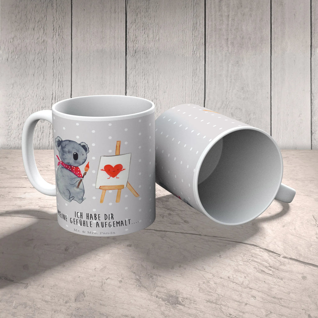 Mug Koala bear Artist Teetasse, Tasse mit Motiven, Tasse mit Zitaten, Tasse, Kaffeetasse, Bürotasse, Porzellantasse, Geschenktasse, Keramiktasse, Koala, Koalabär, Liebe, Gefühle, Liebesgeschenk, zeichnen, Künstler, Liebensbeweis