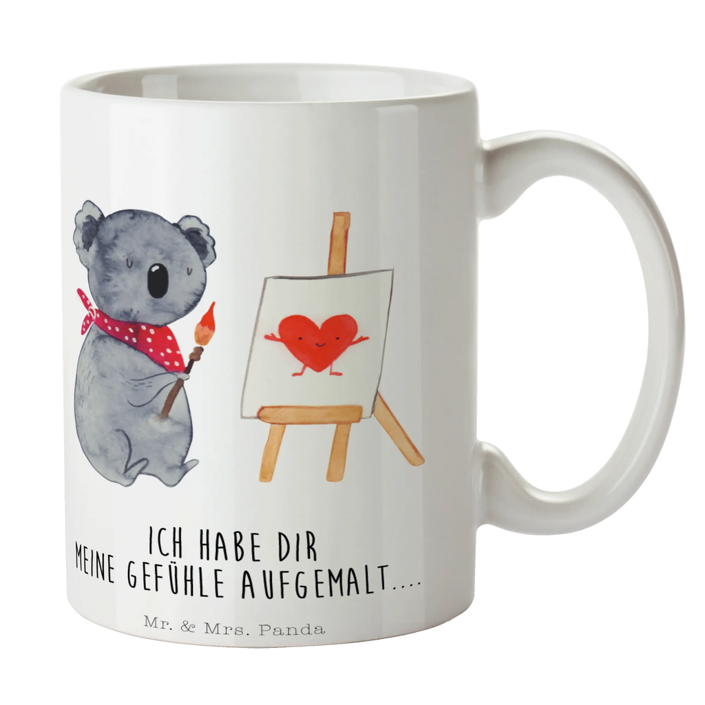 Mug Koala bear Artist Teetasse, Tasse mit Motiven, Tasse mit Zitaten, Tasse, Kaffeetasse, Bürotasse, Porzellantasse, Geschenktasse, Keramiktasse, Koala, Koalabär, Liebe, Gefühle, Liebesgeschenk, zeichnen, Künstler, Liebensbeweis