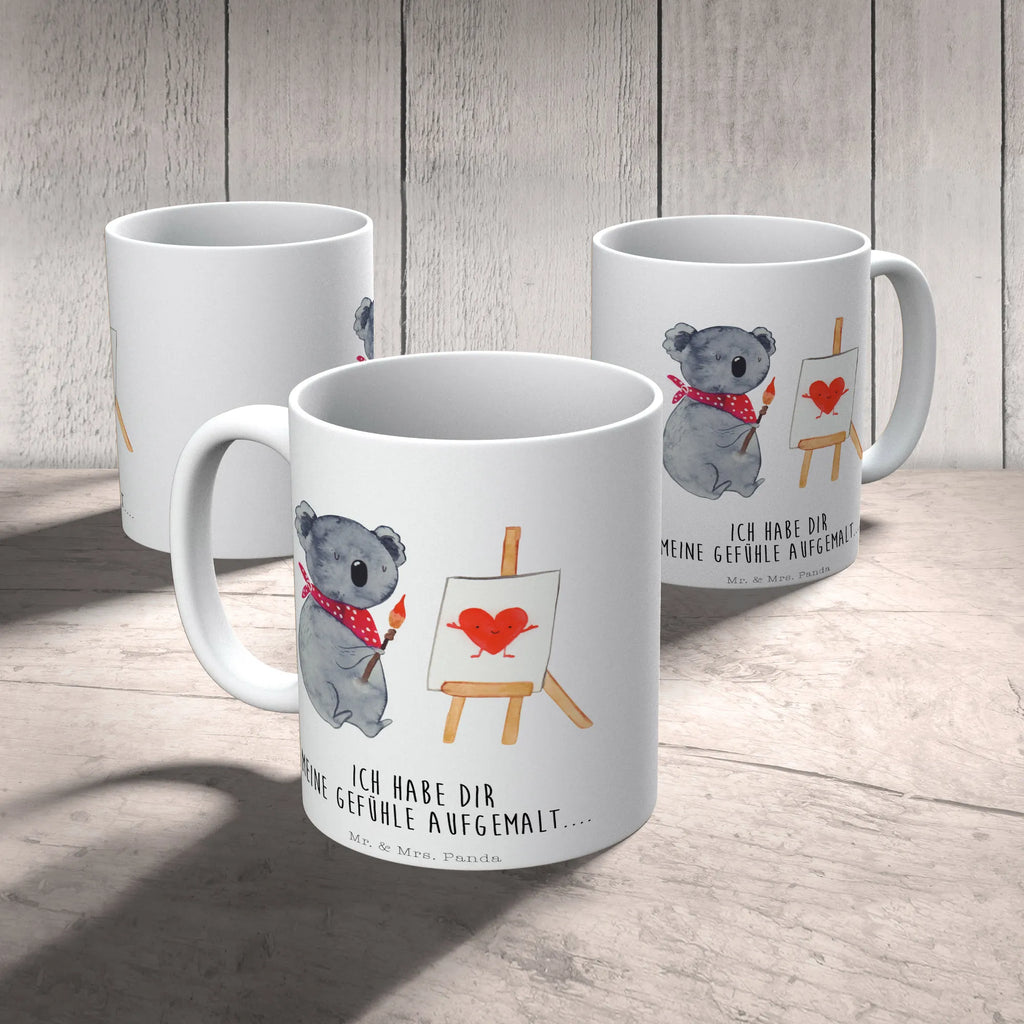 Mug Koala bear Artist Teetasse, Tasse mit Motiven, Tasse mit Zitaten, Tasse, Kaffeetasse, Bürotasse, Porzellantasse, Geschenktasse, Keramiktasse, Koala, Koalabär, Liebe, Gefühle, Liebesgeschenk, zeichnen, Künstler, Liebensbeweis