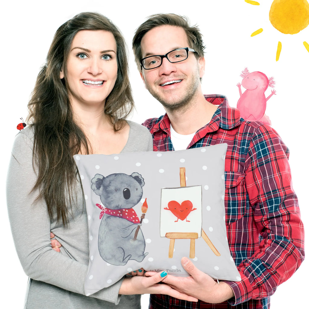 Cushion Koala bear Artist Dekokissen 40x40, Kissen 40x40 Waschbar, Sofakissen, Motivkissen, sitzkissen, Kissenhülle, Couchkissen, Dekokissen Sofa, Kissenbezüge, Zierkissen, Kopfkissen, Kissen 40x40, sofakissen, Kissen, Sofakissen 40x40, Kissenbezug 40x40, Dekokissen, Kissenhülle 40x40, Kopfkissen 40x40, Koala, Koalabär, Liebensbeweis, Künstler, zeichnen, Liebesgeschenk, Liebe, Gefühle