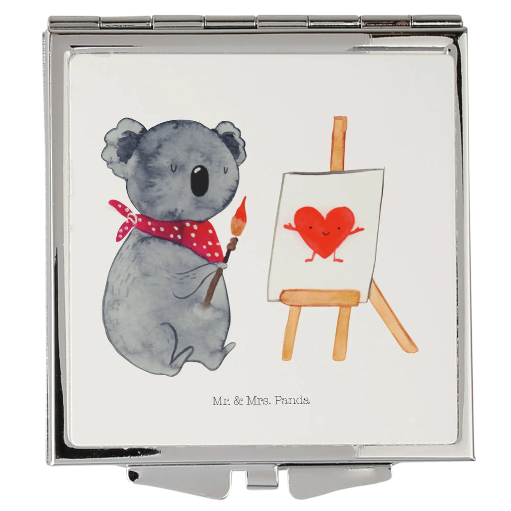 Handbag mirror Koala bear Artist Kompaktspiegel, Runder Taschenspiegel, Tragbarer Spiegel, Spiegel Für Handtasche, Mini Spiegel, Spiegel Für Schminktasche, Design Taschenspiegel, Taschenspiegel, Klappbarer Taschenspiegel, Schminkspiegel To Go, Handspiegel Mit Hülle, Vintage Kompaktspiegel, Schminkspiegel Kompakt, Klappbarer Handspiegel, Handspiegel Zum Mitnehmen, Spiegel Für Make-Up Tasche, Silber, Kosmetikspiegel Klein, Handspiegel Für Damen, Spiegel Für Unterwegs, Quadratischer Handspiegel, Deko Handspiegel, Taschen-Kosmetikspiegel, Handtaschenspiegel, Reise Spiegel, Handspiegel Geschenkidee, Klappspiegel, Koala, Koalabär, Künstler, Liebesgeschenk, Zeichnen, Liebe, Liebensbeweis, Gefühle