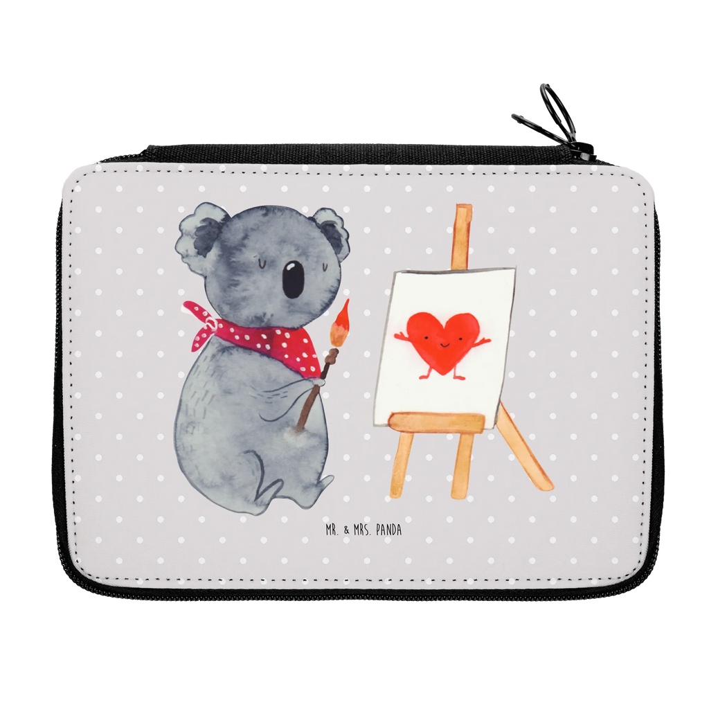 Federmappe Koala Künstler Federmappe, Kinder Federmappe, Federmäppchen, Kind, Grundschule, Schule, Bestückte Federmappe, Stifterolle, Motiv, Schüler, Büro Stifte Etui, Federmappe Einschulung, Stiftetasche, Einschulung, Federmäppchen bedruckt, Schülerin, Geschenk, Stifte Etui, Koala, Koalabär, zeichnen, Gefühle, Liebesgeschenk, Künstler, Liebensbeweis, Liebe