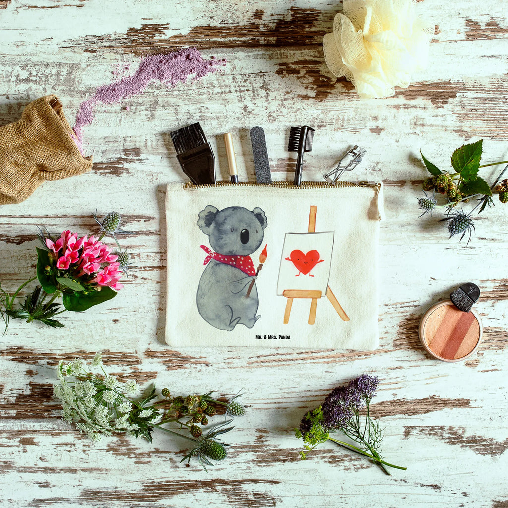 Make-up bag Koala bear Artist pencil case, utensilientasche, Waschbeutel, Kulturbeutel, Stiftemäppchen, beauty tasche, Federmappe, Schminktäschchen, kosmetiktäschchen, aufbewahrungstasche, Etui, Kulturtasche, toiletry bag, Schminktasche, Mäppchen, aufbewahrungsbeutel, Kosmetiktasche, Kosmetikbeutel, Waschtasche, Schlampermäppchen, beauty case, pinsel tasche, Schminkbeutel, Koalabär, Koala, Künstler, Zeichnen, Liebensbeweis, Liebesgeschenk, Liebe, Gefühle