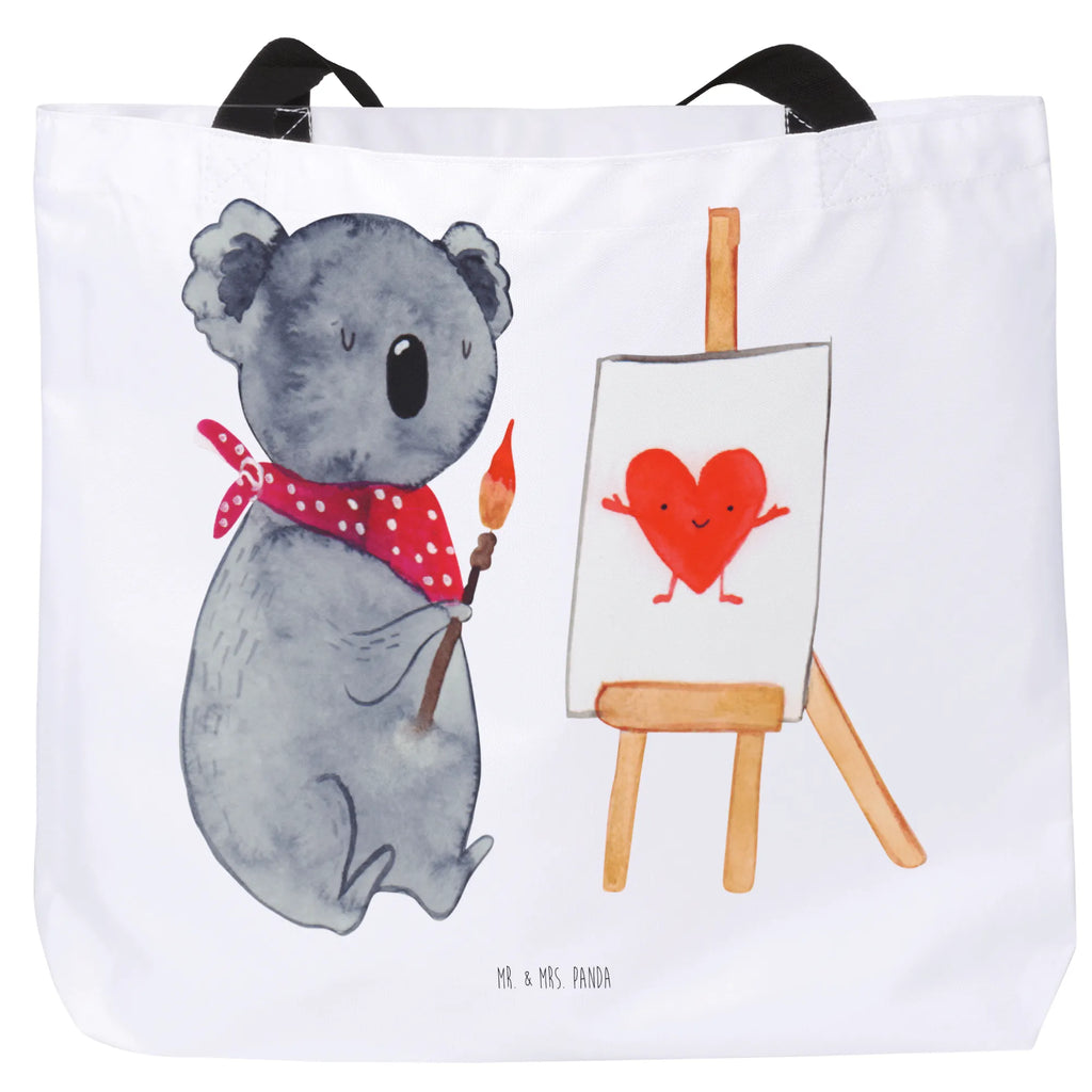 Shopper Koala Künstler Tüte, Beutel, Schultasche, XXL Tasche, Strandtasche, Shopper, Ausflug, XL, Einkaufstasche, Schultertasche, Freizeittasche, Alltagstasche, Tragebeutel, Einkaufsbeutel, Stofftasche, Schulbeutel, Koala, Koalabär, Künstler, Liebensbeweis, Liebesgeschenk, Gefühle, Liebe, Zeichnen