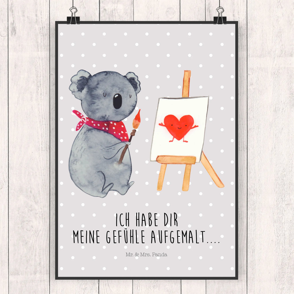 Poster Koala bear Artist Wandschmuck, Wanddekoration, Bild, kunstposter, Posterdruck, Mr. & Mrs. Panda Poster, Wandposter, drucke, kunst für die wand, Deko Bild, wanddruck, Poster, wandkunst, Kunstdruck, kunstdruck poster, wanddeko, Bild für Wand, Wandbild, Wanddeko Bild, Plakat, Designposter, grafikposter, Koalabär, Koala, Künstler, Liebesgeschenk, Zeichnen, Liebe, Liebensbeweis, Gefühle