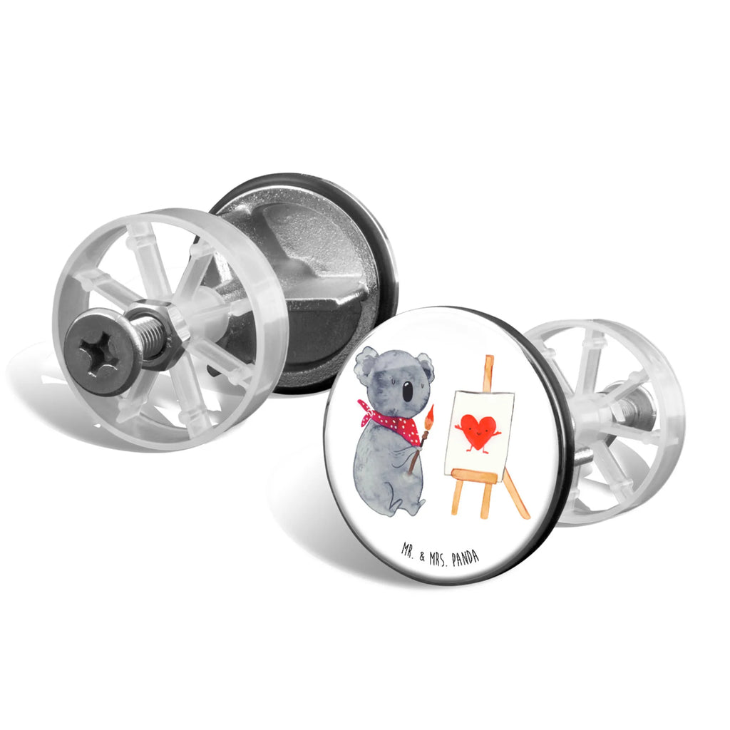 Sink plug Koala bear Artist washbasin plugs, stoppers, universal, washbasin, drain plugs, drain set, Washbasin plugs, Koala, feelings, proof of love, artist, love gift, love, drawing