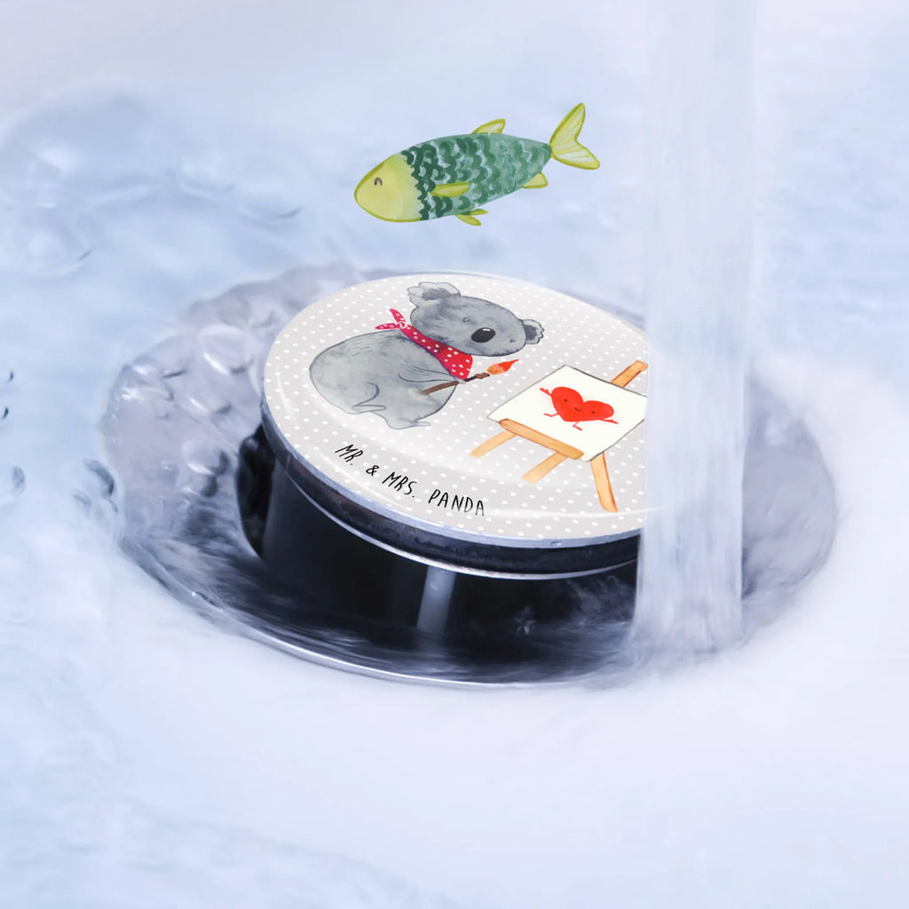 Sink plug Koala bear Artist washbasin plugs, stoppers, universal, washbasin, drain plugs, drain set, Washbasin plugs, Koala, feelings, proof of love, artist, love gift, love, drawing