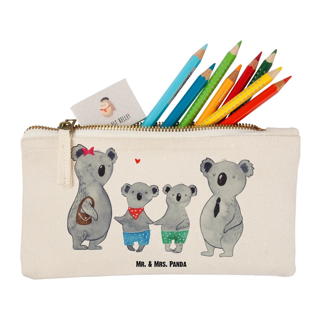 Make-up bag Koala family with two kids Schlampermäppchen, Kosmetiktasche, Waschtasche, aufbewahrungsbeutel, Schminkbeutel, Federmappe, Kulturbeutel, Schminktäschchen, Schminktasche, Kulturtasche, beauty tasche, utensilientasche, pinsel tasche, aufbewahrungstasche, Waschbeutel, Kosmetikbeutel, toiletry bag, Stiftemäppchen, pencil case, kosmetiktäschchen, Etui, Mäppchen, beauty case, Bruder, Papa, Opa, Schwester, Oma, Familie, Vatertag, Mama, Muttertag, Beste Familie, Familienleben, Familienzeit, Koala, Koalabär, Lieblingsfamilie, Koalafamilie