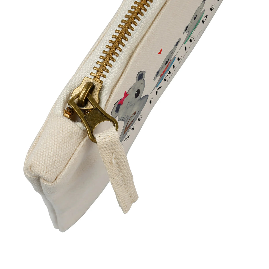 Make-up bag Koala family with two kids Schlampermäppchen, Kosmetiktasche, Waschtasche, aufbewahrungsbeutel, Schminkbeutel, Federmappe, Kulturbeutel, Schminktäschchen, Schminktasche, Kulturtasche, beauty tasche, utensilientasche, pinsel tasche, aufbewahrungstasche, Waschbeutel, Kosmetikbeutel, toiletry bag, Stiftemäppchen, pencil case, kosmetiktäschchen, Etui, Mäppchen, beauty case, Bruder, Papa, Opa, Schwester, Oma, Familie, Vatertag, Mama, Muttertag, Beste Familie, Familienleben, Familienzeit, Koala, Koalabär, Lieblingsfamilie, Koalafamilie