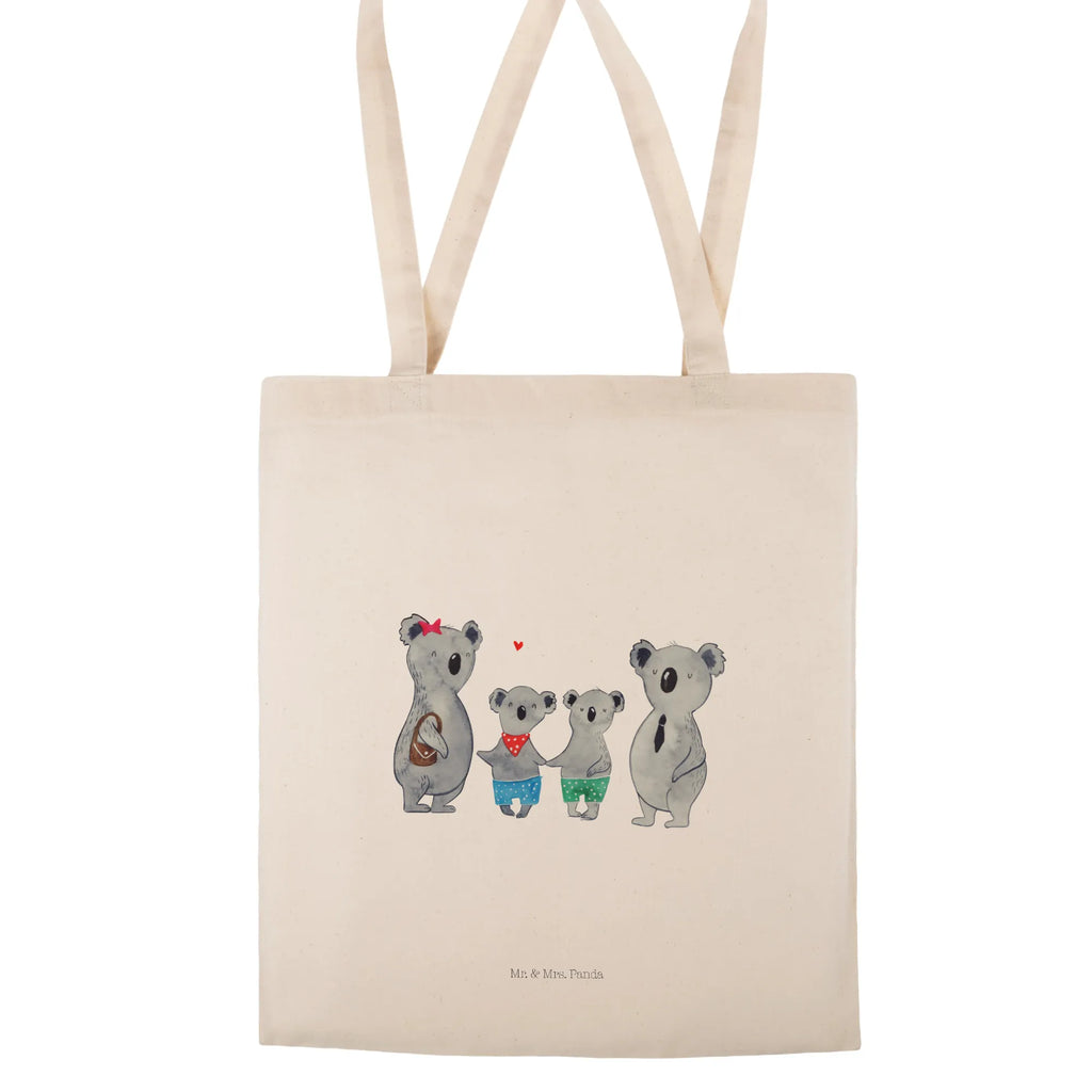 Tote bag Koala family with two kids shopper, shoulder bag, pouch, jute bag, cotton bag, shopping bag, Carrier bag, bag, cloth bag, Family, Father's Day, Mother's Day, brother, sister, Mom, Dad, family life, family, koala family, favourite family, family time, koala, koala bear, best family