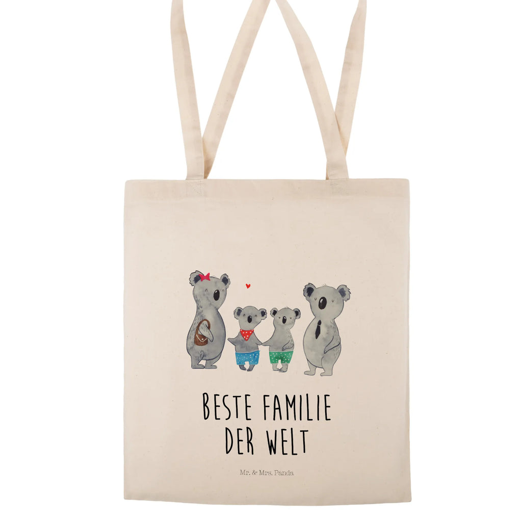 Tote bag Koala family with two kids shopper, shoulder bag, pouch, jute bag, cotton bag, shopping bag, Carrier bag, bag, cloth bag, Family, Father's Day, Mother's Day, brother, sister, Mom, Dad, family life, family, koala family, favourite family, family time, koala, koala bear, best family