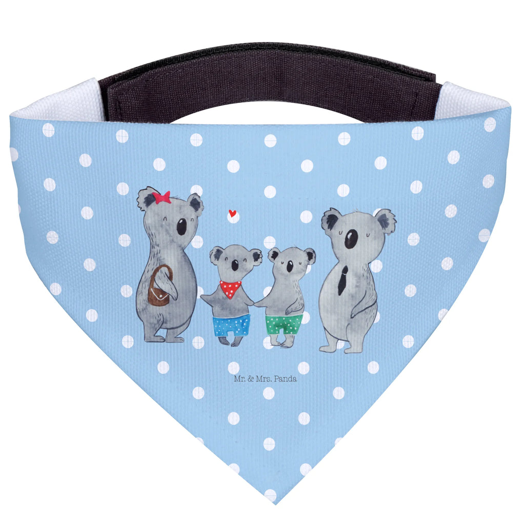 Dog neckerchief Koala family with two kids Tuch, Halstuch, Mittel, Hunde, Hundehalstuch, Mittelgroße Hunde, Bruder, Schwester, Familie, Opa, Oma, Papa, Mama, Vatertag, Muttertag, Beste Familie, Familienleben, Familienzeit, Lieblingsfamilie, Koalafamilie, Koalabär, Koala