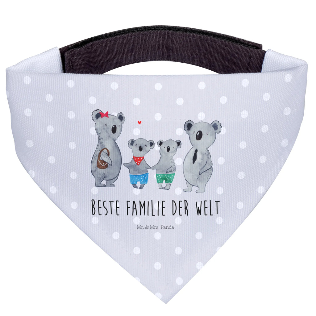 Dog neckerchief Koala family with two kids Tuch, Halstuch, Mittel, Hunde, Hundehalstuch, Mittelgroße Hunde, Bruder, Schwester, Familie, Opa, Oma, Papa, Mama, Vatertag, Muttertag, Beste Familie, Familienleben, Familienzeit, Lieblingsfamilie, Koalafamilie, Koalabär, Koala