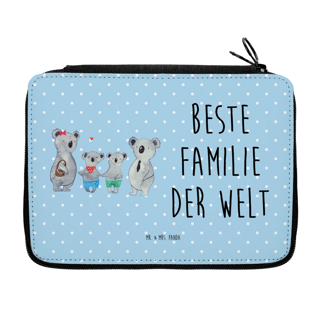 Leather folder Koala family with two kids Motiv, Federmäppchen bedruckt, Federmappe, Stifterolle, Stiftetasche, Büro Stifte Etui, Kinder Federmappe, Federmäppchen, Grundschule, Einschulung, Schüler, Geschenk, Schule, Federmappe Einschulung, Schülerin, Bestückte Federmappe, Kind, Stifte Etui, Familie, Vatertag, Muttertag, Bruder, Schwester, Mama, Papa, Oma, Opa, Lieblingsfamilie, Familienzeit, beste Familie, Koala, Koalafamilie, Familienleben, Koalabär