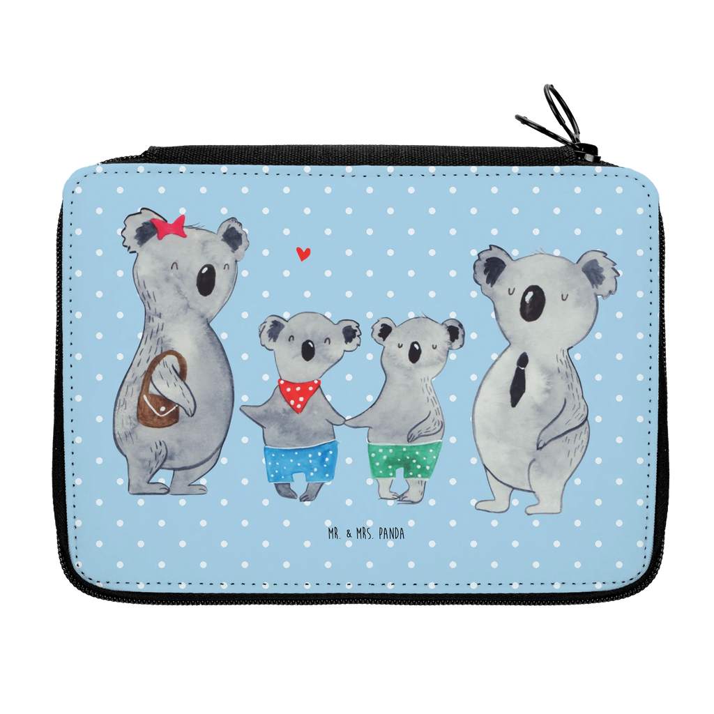 Leather folder Koala family with two kids Motiv, Federmäppchen bedruckt, Federmappe, Stifterolle, Stiftetasche, Büro Stifte Etui, Kinder Federmappe, Federmäppchen, Grundschule, Einschulung, Schüler, Geschenk, Schule, Federmappe Einschulung, Schülerin, Bestückte Federmappe, Kind, Stifte Etui, Familie, Vatertag, Muttertag, Bruder, Schwester, Mama, Papa, Oma, Opa, Lieblingsfamilie, Familienzeit, beste Familie, Koala, Koalafamilie, Familienleben, Koalabär