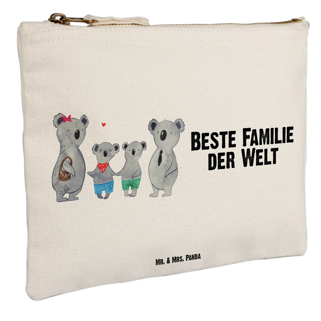 Make-up bag Koala family with two kids Schlampermäppchen, Kosmetiktasche, Waschtasche, aufbewahrungsbeutel, Schminkbeutel, Federmappe, Kulturbeutel, Schminktäschchen, Schminktasche, Kulturtasche, beauty tasche, utensilientasche, pinsel tasche, aufbewahrungstasche, Waschbeutel, Kosmetikbeutel, toiletry bag, Stiftemäppchen, pencil case, kosmetiktäschchen, Etui, Mäppchen, beauty case, Bruder, Papa, Opa, Schwester, Oma, Familie, Vatertag, Mama, Muttertag, Beste Familie, Familienleben, Familienzeit, Koala, Koalabär, Lieblingsfamilie, Koalafamilie