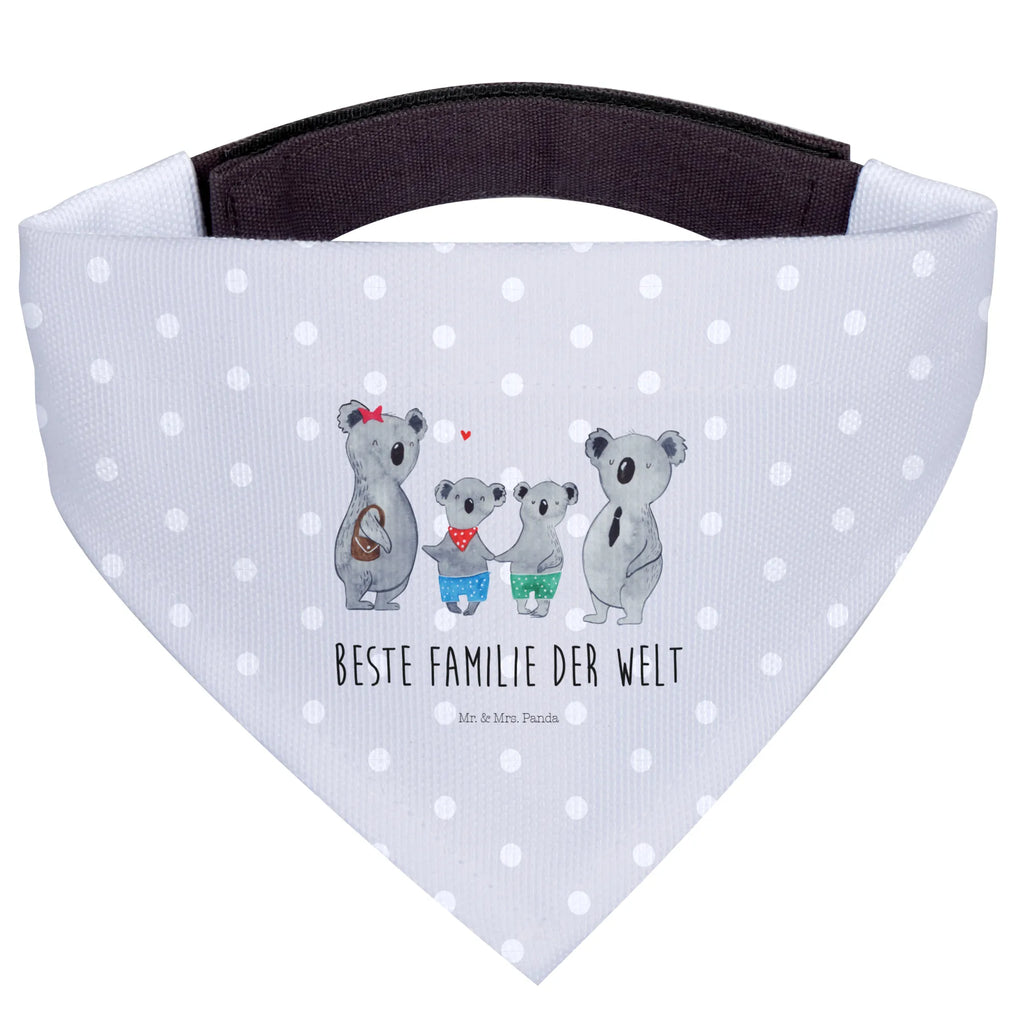 Dog neckerchief Koala family with two kids Tuch, Halstuch, Mittel, Hunde, Hundehalstuch, Mittelgroße Hunde, Bruder, Schwester, Familie, Opa, Oma, Papa, Mama, Vatertag, Muttertag, Beste Familie, Familienleben, Familienzeit, Lieblingsfamilie, Koalafamilie, Koalabär, Koala