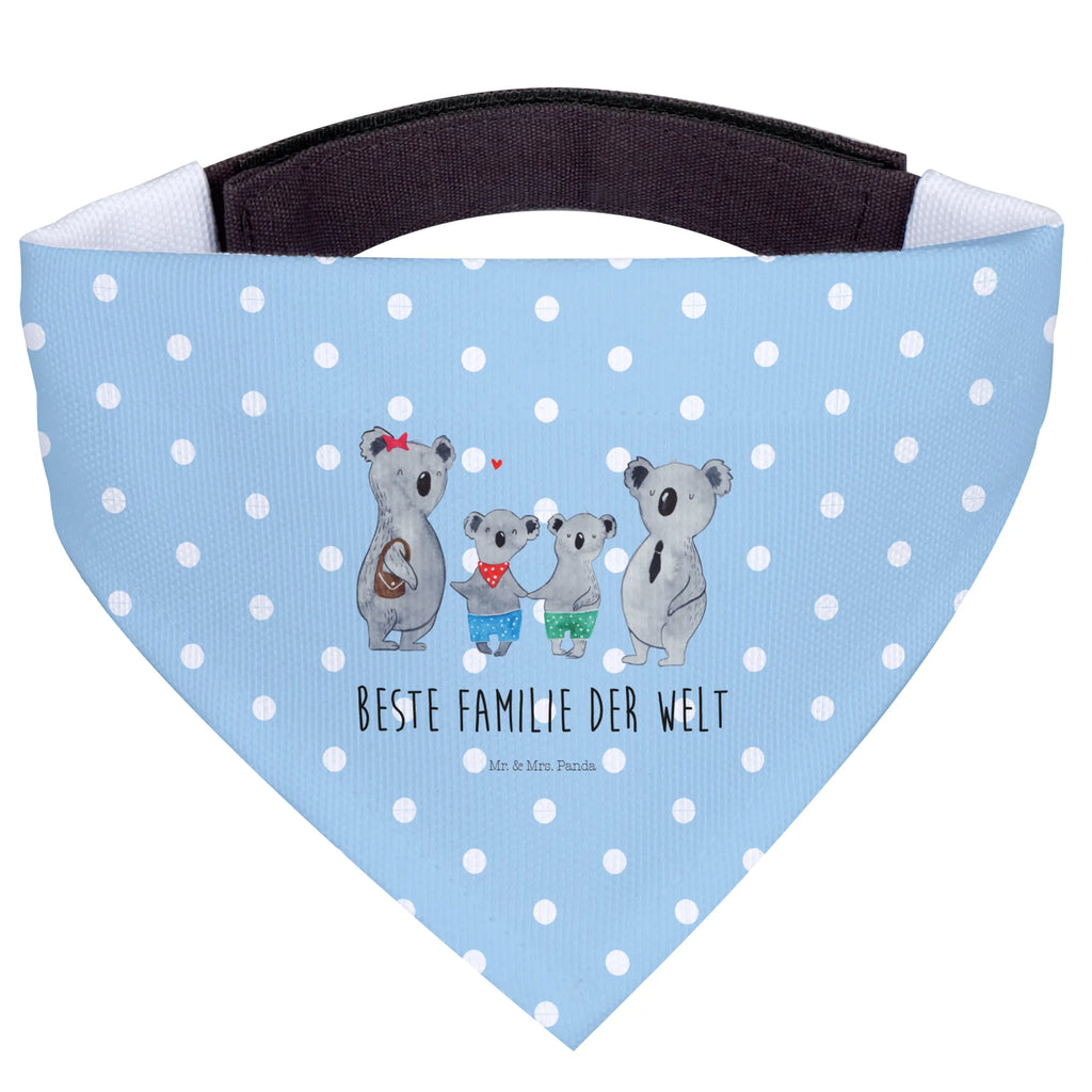 Dog neckerchief Koala family with two kids Tuch, Halstuch, Mittel, Hunde, Hundehalstuch, Mittelgroße Hunde, Bruder, Schwester, Familie, Opa, Oma, Papa, Mama, Vatertag, Muttertag, Beste Familie, Familienleben, Familienzeit, Lieblingsfamilie, Koalafamilie, Koalabär, Koala