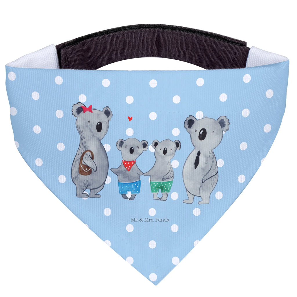 Dog neckerchief Koala family with two kids Tuch, Halstuch, Mittel, Hunde, Hundehalstuch, Mittelgroße Hunde, Bruder, Schwester, Familie, Opa, Oma, Papa, Mama, Vatertag, Muttertag, Beste Familie, Familienleben, Familienzeit, Lieblingsfamilie, Koalafamilie, Koalabär, Koala