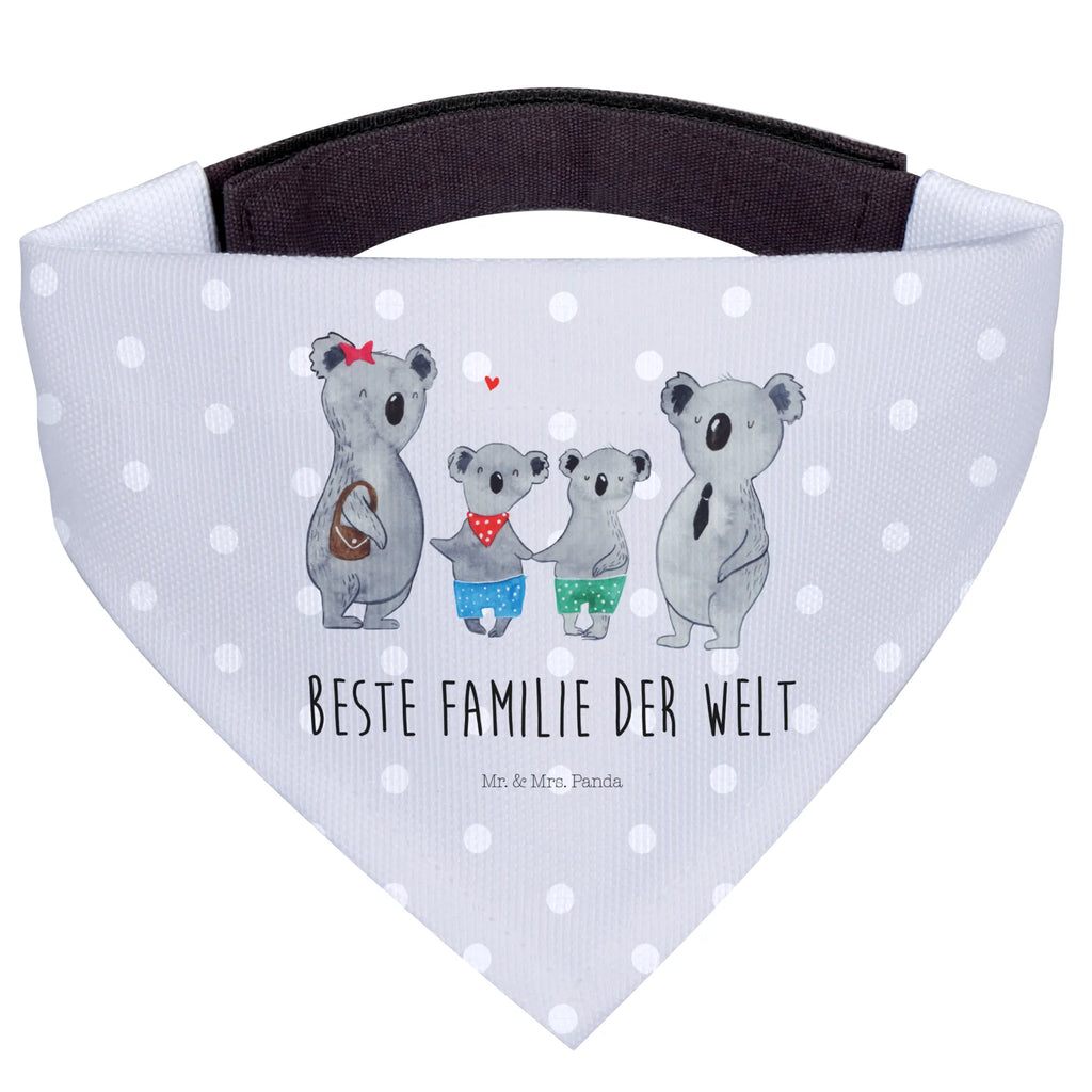 Dog neckerchief Koala family with two kids Tuch, Halstuch, Mittel, Hunde, Hundehalstuch, Mittelgroße Hunde, Bruder, Schwester, Familie, Opa, Oma, Papa, Mama, Vatertag, Muttertag, Beste Familie, Familienleben, Familienzeit, Lieblingsfamilie, Koalafamilie, Koalabär, Koala