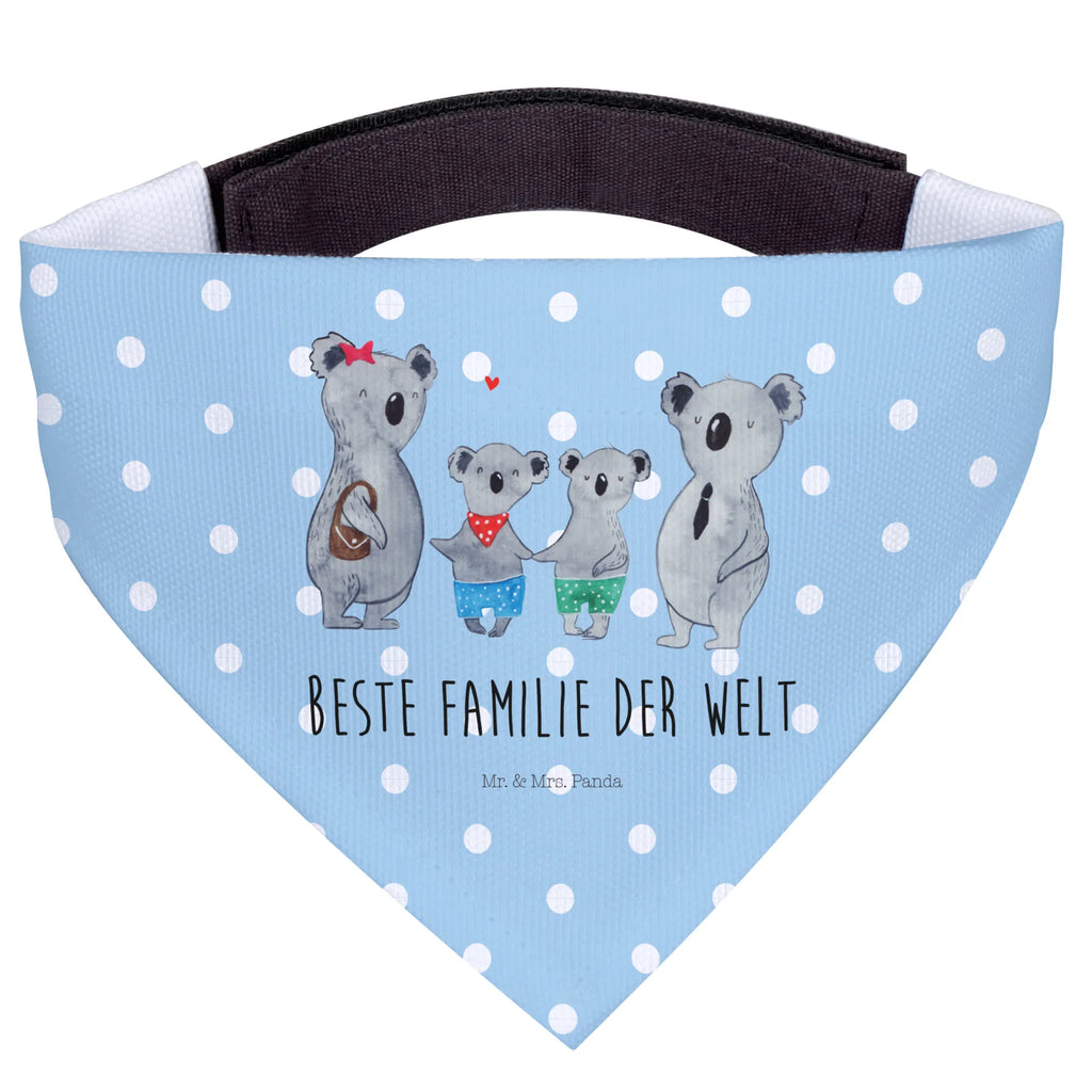 Dog neckerchief Koala family with two kids Tuch, Halstuch, Mittel, Hunde, Hundehalstuch, Mittelgroße Hunde, Bruder, Schwester, Familie, Opa, Oma, Papa, Mama, Vatertag, Muttertag, Beste Familie, Familienleben, Familienzeit, Lieblingsfamilie, Koalafamilie, Koalabär, Koala