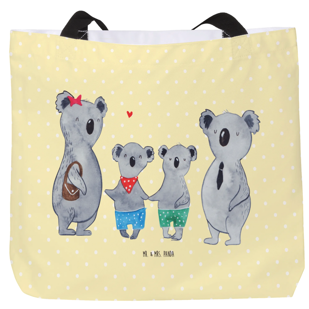 Shopper Koala Familie zwei Alltagstasche, Freizeittasche, Tragebeutel, Tasche, Shopper, Einkaufstasche, Beutel, Schulbeutel, Strandtasche, Schultasche, Einkaufsbeutel, Familie, Vatertag, Muttertag, Bruder, Schwester, Mama, Papa, Oma, Opa, Koalabär, Familienleben, Lieblingsfamilie, Koala, Koalafamilie, Familienzeit, beste Familie