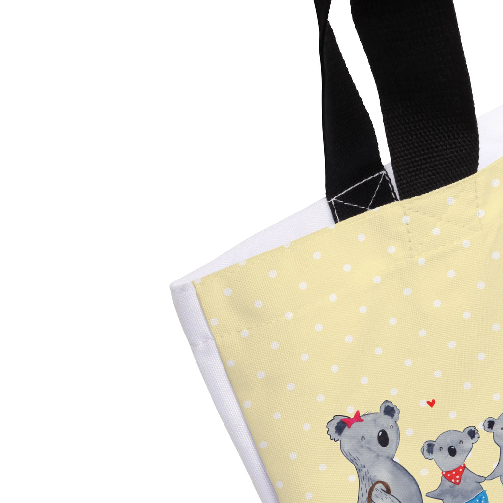 Shopper Koala Familie zwei Alltagstasche, Freizeittasche, Tragebeutel, Tasche, Shopper, Einkaufstasche, Beutel, Schulbeutel, Strandtasche, Schultasche, Einkaufsbeutel, Familie, Vatertag, Muttertag, Bruder, Schwester, Mama, Papa, Oma, Opa, Koalabär, Familienleben, Lieblingsfamilie, Koala, Koalafamilie, Familienzeit, beste Familie