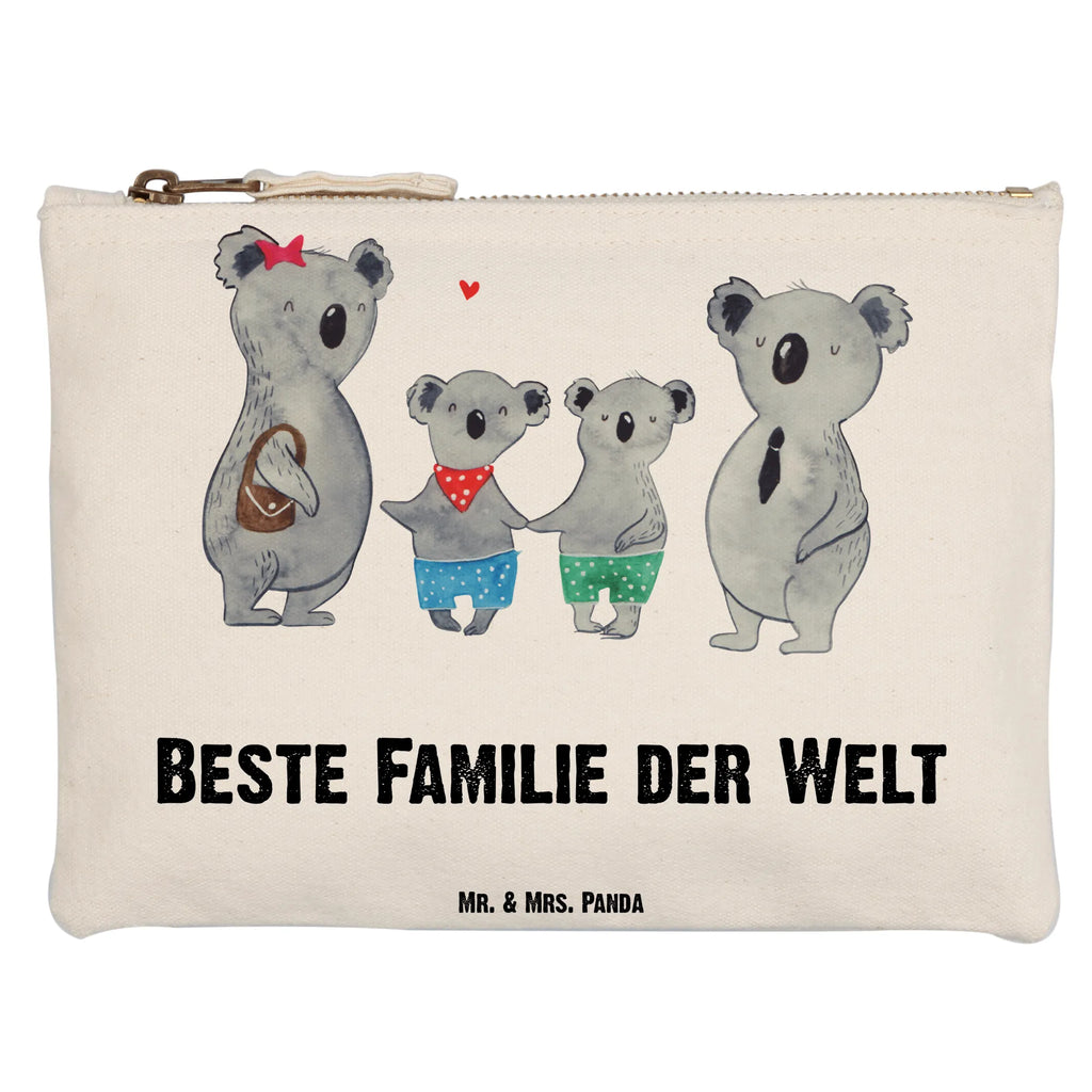 Make-up bag Koala family with two kids Schlampermäppchen, Kosmetiktasche, Waschtasche, aufbewahrungsbeutel, Schminkbeutel, Federmappe, Kulturbeutel, Schminktäschchen, Schminktasche, Kulturtasche, beauty tasche, utensilientasche, pinsel tasche, aufbewahrungstasche, Waschbeutel, Kosmetikbeutel, toiletry bag, Stiftemäppchen, pencil case, kosmetiktäschchen, Etui, Mäppchen, beauty case, Bruder, Papa, Opa, Schwester, Oma, Familie, Vatertag, Mama, Muttertag, Beste Familie, Familienleben, Familienzeit, Koala, Koalabär, Lieblingsfamilie, Koalafamilie