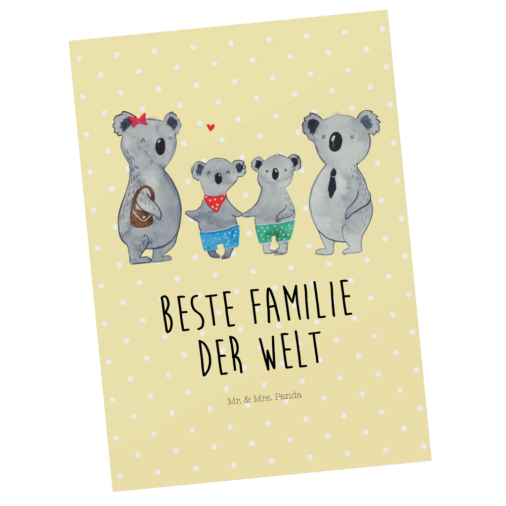 Postcard Koala family with two kids Ansichtskarten, Karte, Einladungskarten Geburtstag, Einladung, Einladung Geburtstag, Dankeskarte, Geburtstagskarte, Postkarte, Geschenkkarte, Einladungskarte, Ansichtskarte, Grußkarte, Familie, Vatertag, Muttertag, Bruder, Schwester, Mama, Papa, Oma, Opa, Koalafamilie, Koala, Familienleben, Lieblingsfamilie, Familienzeit, beste Familie, Koalabär