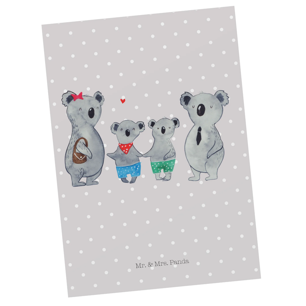 Postcard Koala family with two kids Ansichtskarten, Karte, Einladungskarten Geburtstag, Einladung, Einladung Geburtstag, Dankeskarte, Geburtstagskarte, Postkarte, Geschenkkarte, Einladungskarte, Ansichtskarte, Grußkarte, Familie, Vatertag, Muttertag, Bruder, Schwester, Mama, Papa, Oma, Opa, Koalafamilie, Koala, Familienleben, Lieblingsfamilie, Familienzeit, beste Familie, Koalabär