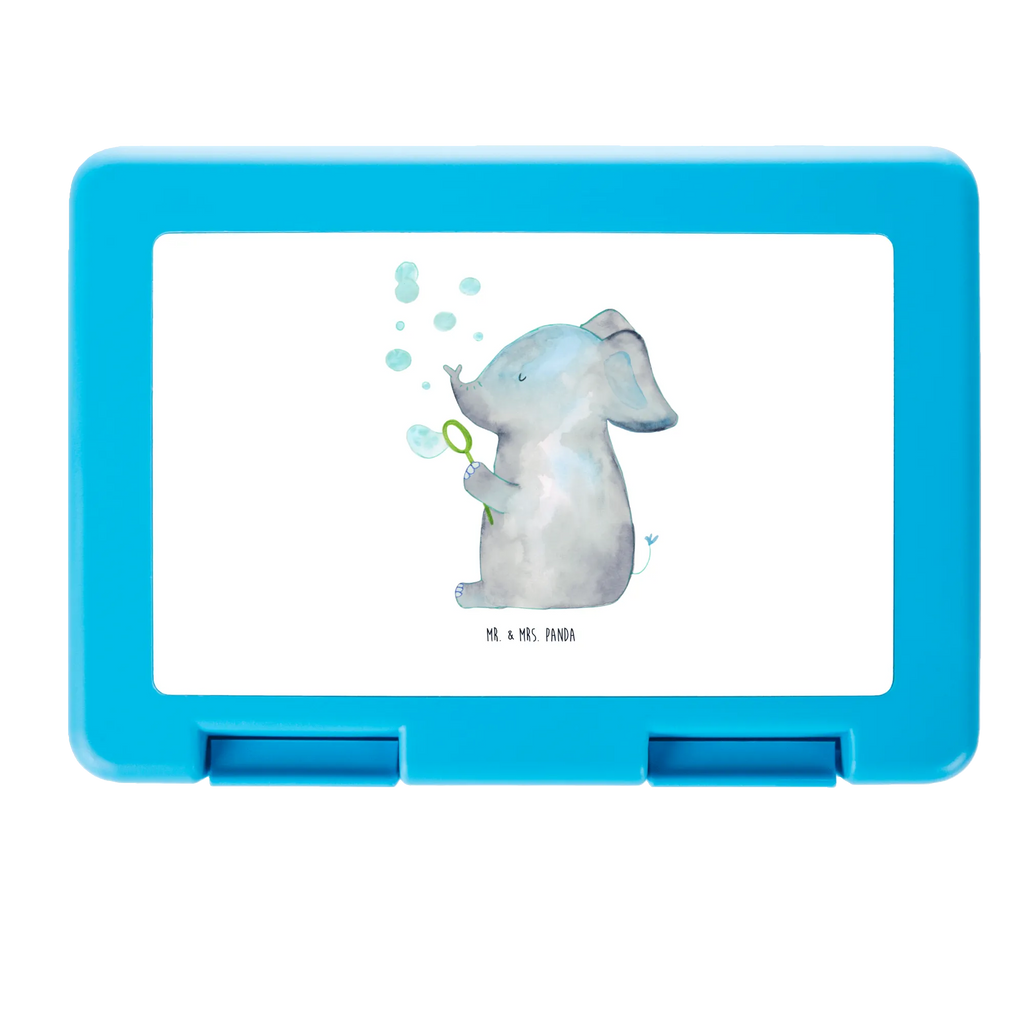 Pudełko na kanapki słoń bańki mydlane Brotbox, Snackbox, Lunch box, Butterbrotdose, Brotzeitbox, Tiermotive, Gute Laune, lustige Sprüche, Tiere, Elefant, Elefanten, Dickhäuter, Rüsseltier, Seifenblasen, Liebe, Heimat, Gefühl. Daheim, Liebesbeweis, Liebesspruch
