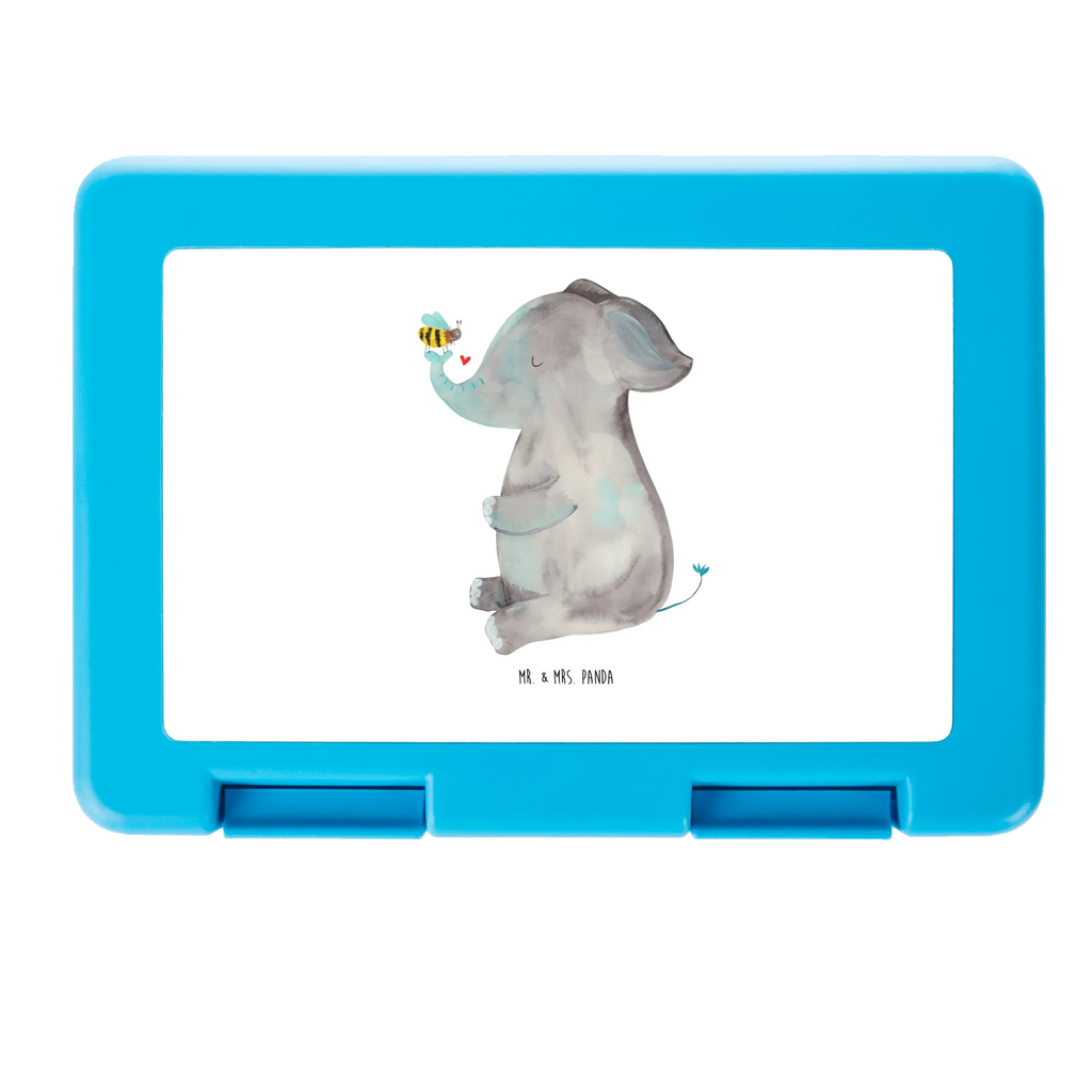 Lunch box elephant bee bread box, lunch box, snack box, sandwich box, BPA-free, small animals, cute, funny, cute animal motives, hand drawn, small world, funny sayings, good mood, happy, gifts, gift ideas, special gifts, animal lover, card, elephant, love, bee, wedding gift, love gift, anniversary, proof of love, marriage proposal, love saying