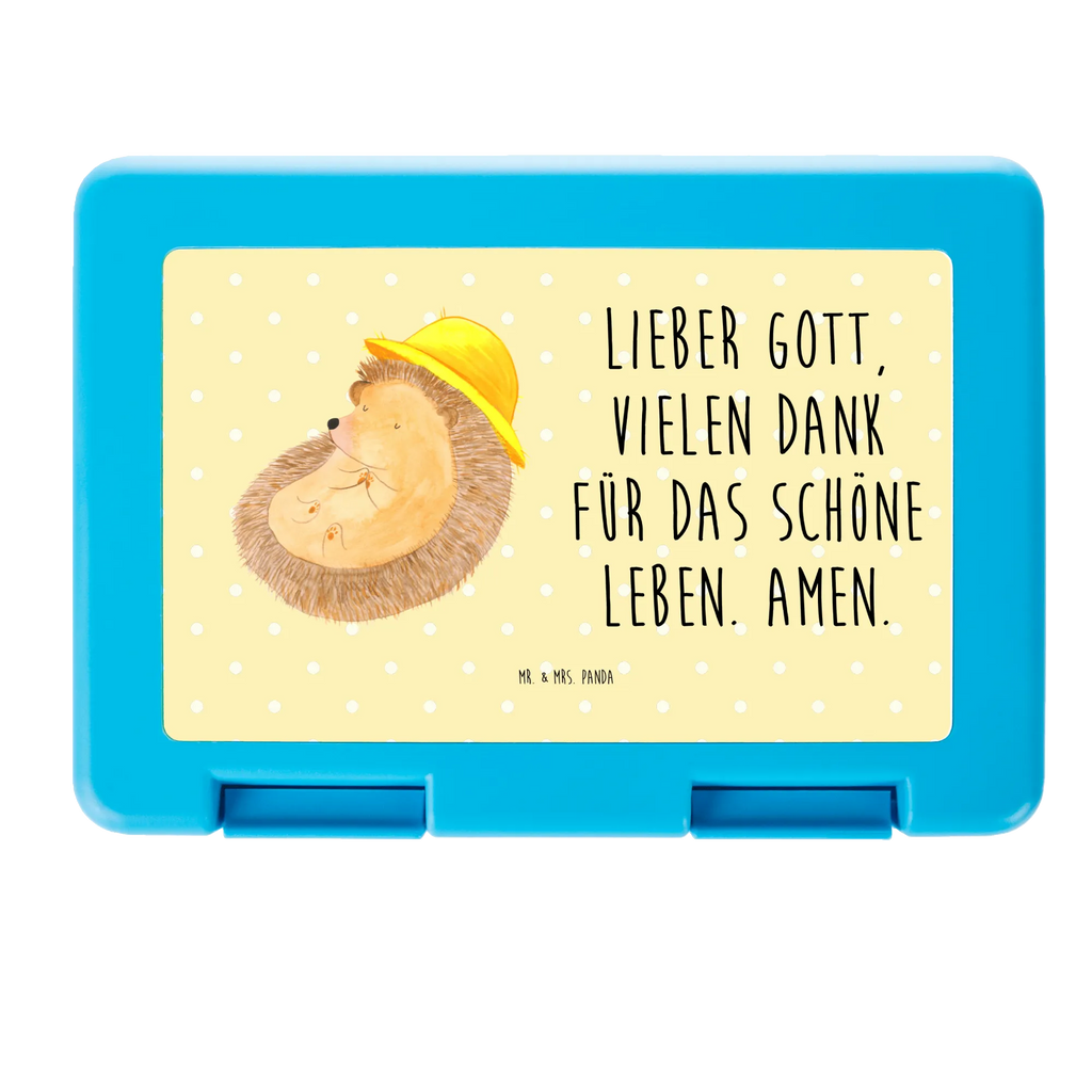 Pudełko na kanapki jeż Modlić się Picknickdose, Jausendose, Pausenbox, Frischhaltedose, Schulbrotdose, Snackdose, Lunchbehälter, Brotbehälter, Pausenbrotbox, Brotdose, Pausendose, Lunchbehältnis, Brotbüchse, Aufbewahrungsbox, Mahlzeitendose, Jausenbox, Brotzeitdose, Frühstücksdose, Brot Aufbewahrungsbox, Bento Box, Butterbrotdose, Lebensmittel Aufbewahrungsbox, Essensdose, Brotzeitbox, Picknickbox, Vesperdose, Vesperbox, Brotbox, Essensbehälter, Proviantdose, Essensbox, Snackbox, Aufbewahrungsbox essen, Frühstücksbox, Tiere, Tiermotive, Gute Laune, Lustige Sprüche, Igel mit Hut, Igel, Sonnenhut, Dankbar sein, Gott, Beten, Dankbarkeit, Amen, Leben, Genießen, Dankbar