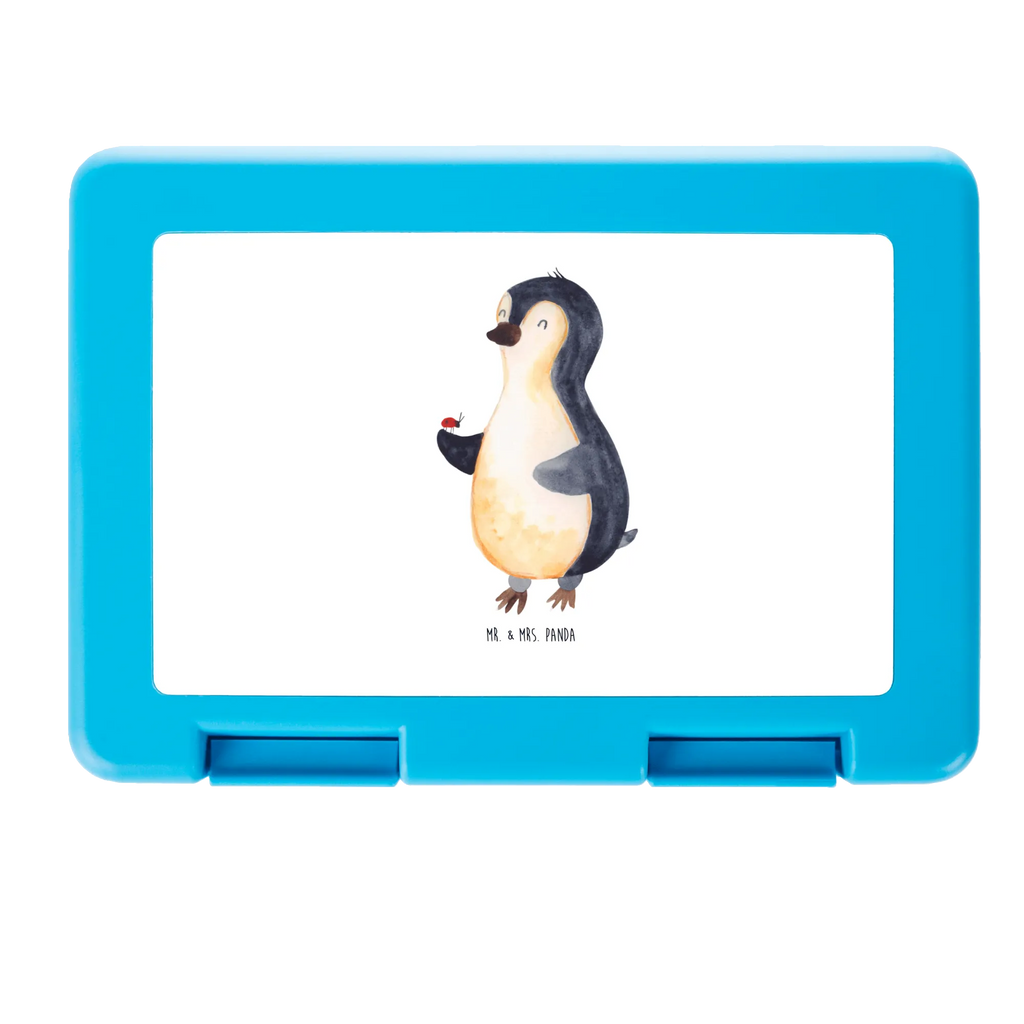 Lunch box Penguin ladybug Brotbox, Snackbox, Lunch box, Butterbrotdose, Brotzeitbox, Pinguin, Pinguine, Marienkäfer, Liebe, Wunder, Glück, Freude, Lebensfreude