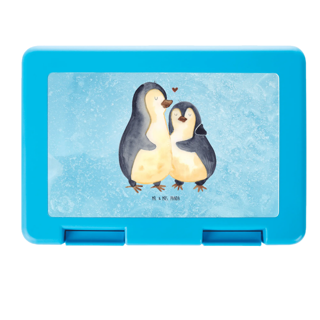 Lunch box Penguin embrace Brotbox, Snackbox, Lunch box, Butterbrotdose, Brotzeitbox, Pinguin, Liebe, Liebespaar, Liebesbeweis, Liebesgeschenk, Verlobung, Jahrestag, Hochzeitstag, Hochzeit, Hochzeitsgeschenk