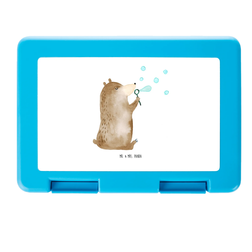 Pudełko na kanapki niedźwiedź bańki mydlane Niedźwiedź, Miś, Pluszowy miś