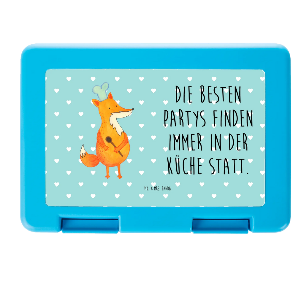 Pudełko na kanapki lis kucharz Brotbox, Snackbox, Lunch box, Butterbrotdose, Brotzeitbox, Fuchs, Füchse, Koch Geschenk, Küche Spruch, Küche Deko, Köche, Bäcker, Party Spruch, Spruch lustig, witzig