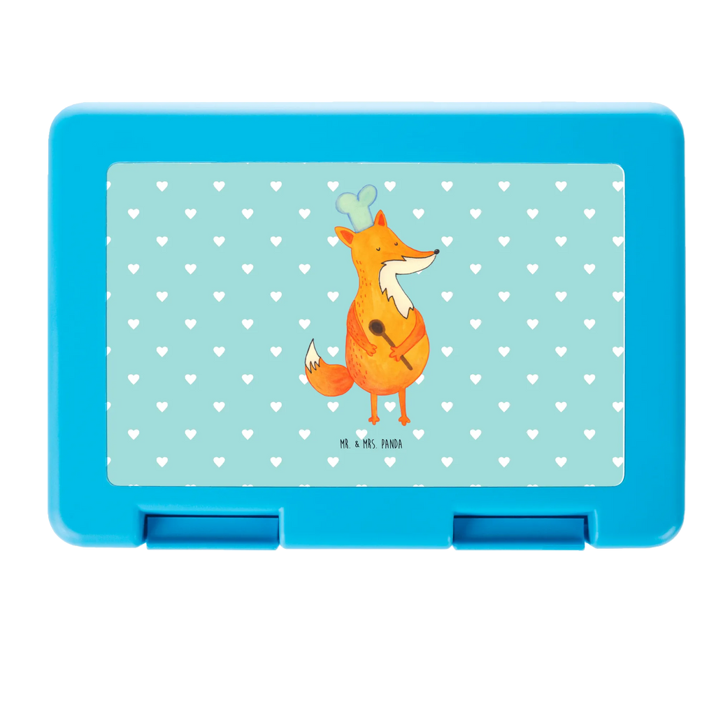 Pudełko na kanapki lis kucharz Brotbox, Snackbox, Lunch box, Butterbrotdose, Brotzeitbox, Fuchs, Füchse, Koch Geschenk, Küche Spruch, Küche Deko, Köche, Bäcker, Party Spruch, Spruch lustig, witzig