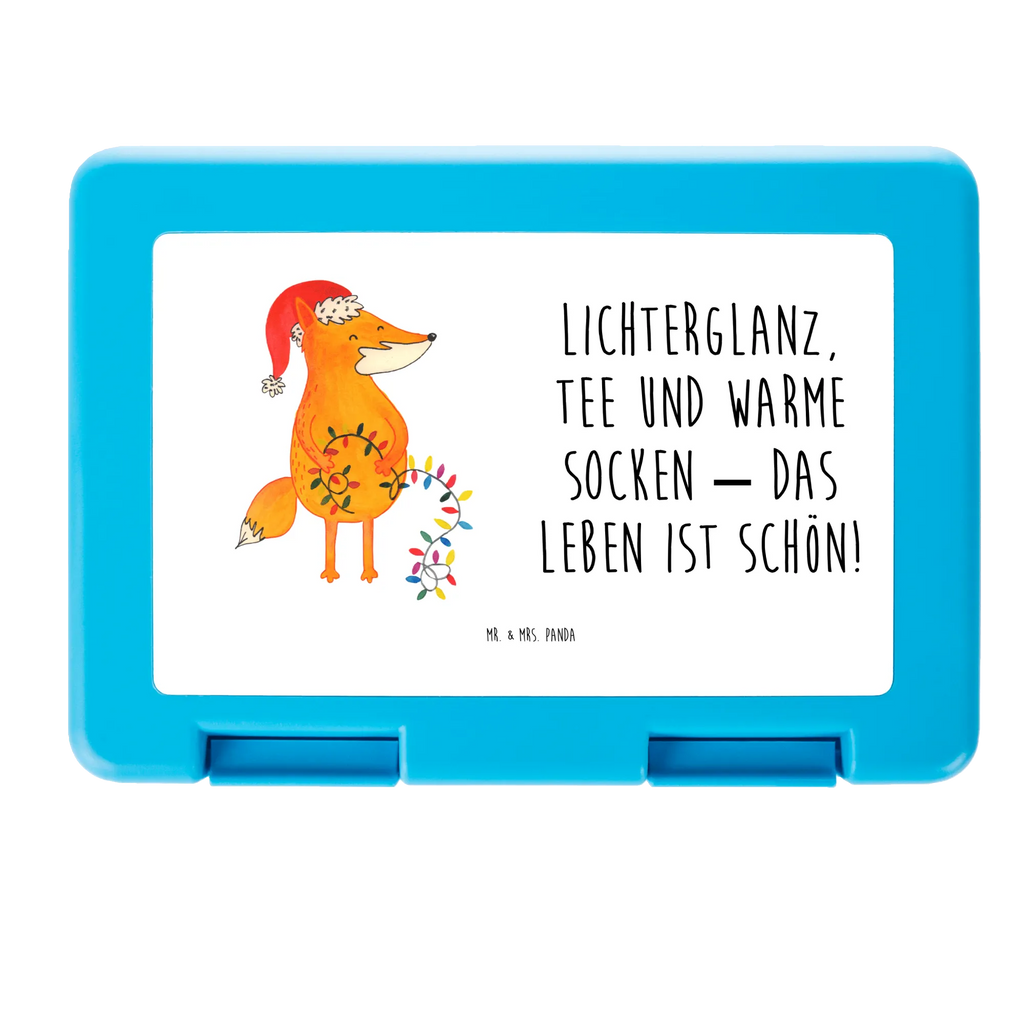 Pudełko na kanapki lis Boże Narodzenie Brotbox, Snackbox, Lunch box, Butterbrotdose, Brotzeitbox, Winter, Weihnachten, Weihnachtsdeko, Nikolaus, Advent, Heiligabend, Wintermotiv, Fuchs, Füchse, Spruch schön, Geschenk Weihnachten, Weihnachtsmann, Weihnachtszeit