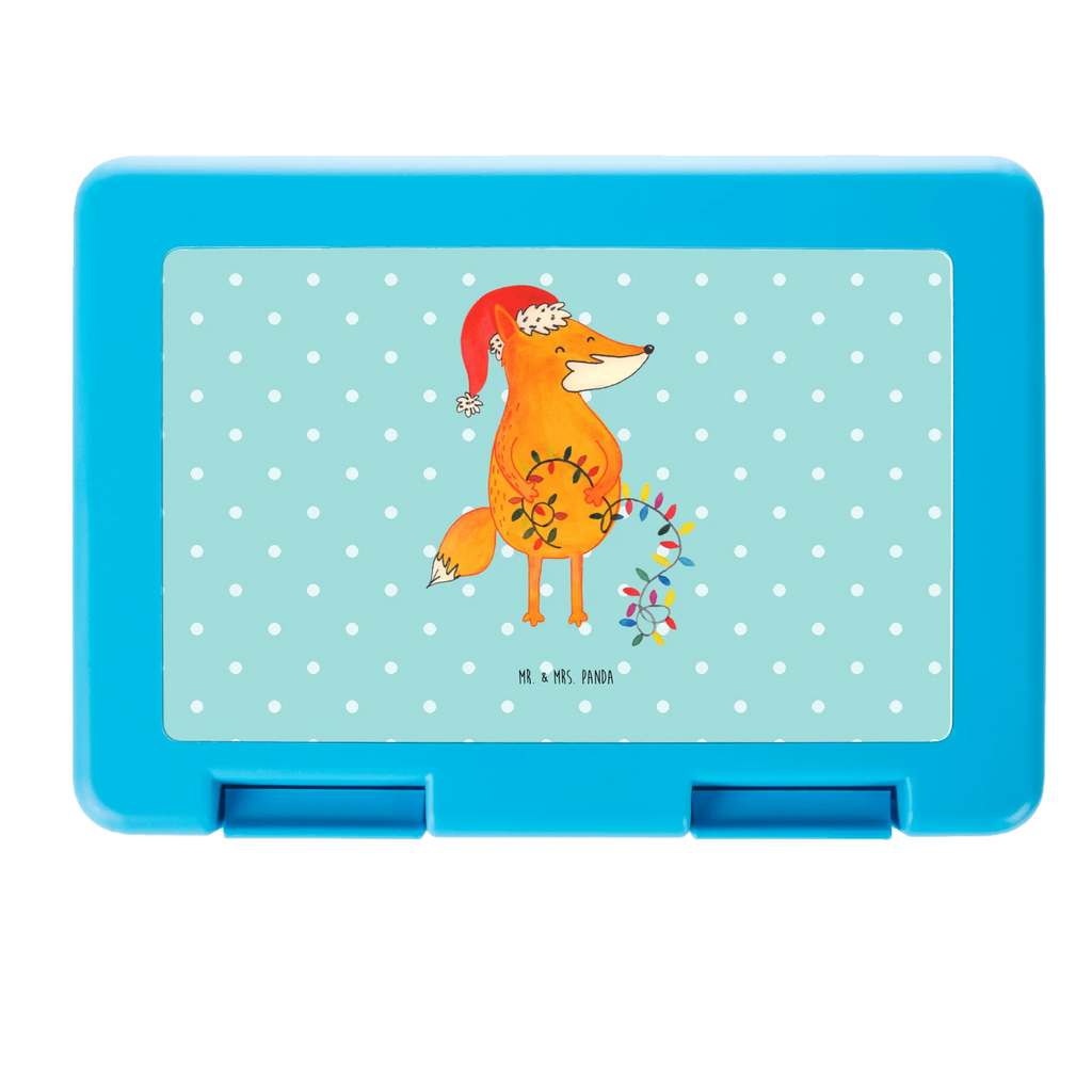 Pudełko na kanapki lis Boże Narodzenie Brotbox, Snackbox, Lunch box, Butterbrotdose, Brotzeitbox, Winter, Weihnachten, Weihnachtsdeko, Nikolaus, Advent, Heiligabend, Wintermotiv, Fuchs, Füchse, Spruch schön, Geschenk Weihnachten, Weihnachtsmann, Weihnachtszeit