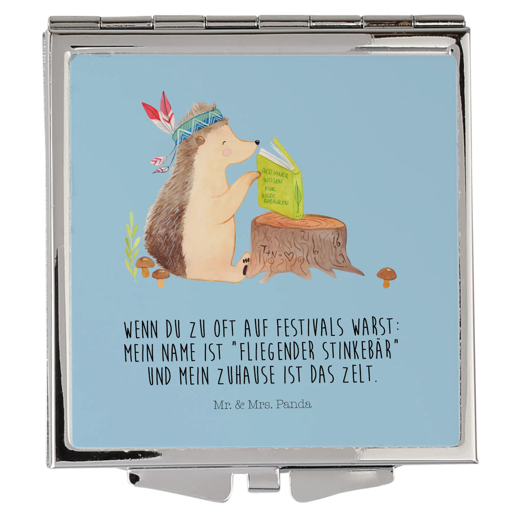 Handtaschenspiegel quadratisch Igel Indianer Klappbarer Handspiegel, Schminkspiegel Kompakt, Klappbarer Taschenspiegel, Spiegel Für Unterwegs, Tragbarer Spiegel, Vintage Kompaktspiegel, Klappspiegel, Kompaktspiegel, Mini Spiegel, Handspiegel Zum Mitnehmen, Handspiegel Geschenkidee, Quadratischer Handspiegel, Taschen-Kosmetikspiegel, Handspiegel Mit Hülle, Handspiegel Für Damen, Reise Spiegel, Kosmetikspiegel Klein, Spiegel Für Handtasche, Design Taschenspiegel, Handtaschenspiegel, Runder Taschenspiegel, Spiegel Für Make-Up Tasche, Schminkspiegel To Go, Deko Handspiegel, Spiegel Für Schminktasche, Taschenspiegel, Waldtiere, Tiere, Indianer, Camping, Abenteuer, Lagerfeuer, Igel