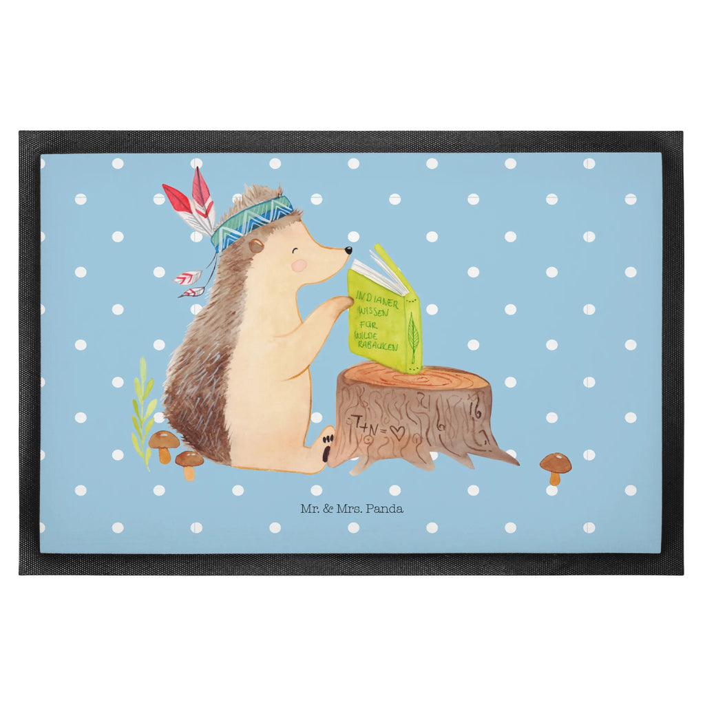 Doormat Hedgehog feather headdress Sauberlaufmatte, fußmatte, türmatten, sauberlaufmatten, Haustürmatte, flurmatte, abstreifer, schmutzfangmatten, Fußmatten, Schmutzfangmatte, Schmutzfänger, Türmatte, Eingangsteppich, außenmatte, Schmutzmatte, Schuhabstreifer, Fussmatte, hausmatte, Eingangsmatte, Türvorleger, Abtreter, matte haustür, Abtretmatte, Fußabstreifer, Fußabtreter, Schmutzfangteppich, Waldtiere, Tiere, Igel, Camping, Lagerfeuer, Abenteuer, Indianer