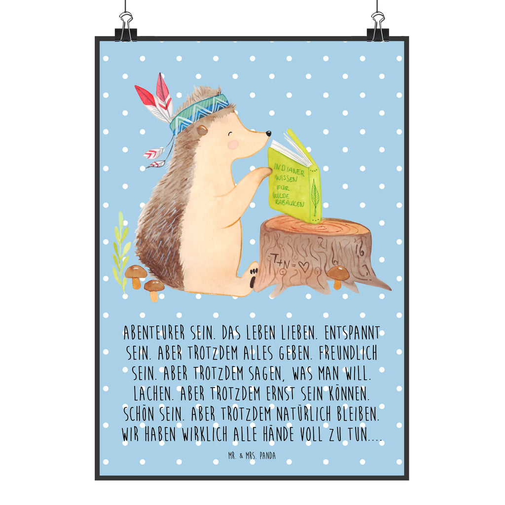 Poster Igel Indianer grafikposter, Posterdruck, Bild, kunstposter, Bild für Wand, Plakat, Mr. & Mrs. Panda Poster, Kunstdruck, drucke, Wandschmuck, Wanddeko Bild, wanddruck, Designposter, Wandposter, kunstdruck poster, Deko Bild, kunst für die wand, wandkunst, Poster, Wanddekoration, wanddeko, Wandbild, Waldtiere, Tiere, Camping, Abenteuer, Indianer, Igel, Lagerfeuer