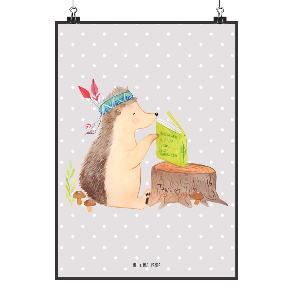 Poster Igel Indianer grafikposter, Posterdruck, Bild, kunstposter, Bild für Wand, Plakat, Mr. & Mrs. Panda Poster, Kunstdruck, drucke, Wandschmuck, Wanddeko Bild, wanddruck, Designposter, Wandposter, kunstdruck poster, Deko Bild, kunst für die wand, wandkunst, Poster, Wanddekoration, wanddeko, Wandbild, Waldtiere, Tiere, Camping, Abenteuer, Indianer, Igel, Lagerfeuer