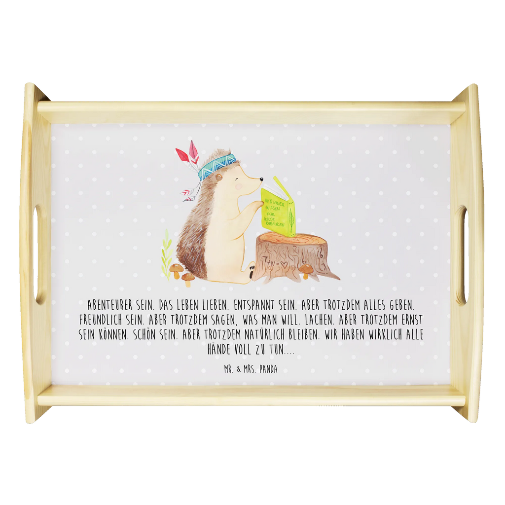 Serving tray Hedgehog feather headdress breakfast tray, kitchen tray, wooden tray, serving tray, tray, Forest animals, Campfire, Camping, Adventure, Hedgehogs, Indians