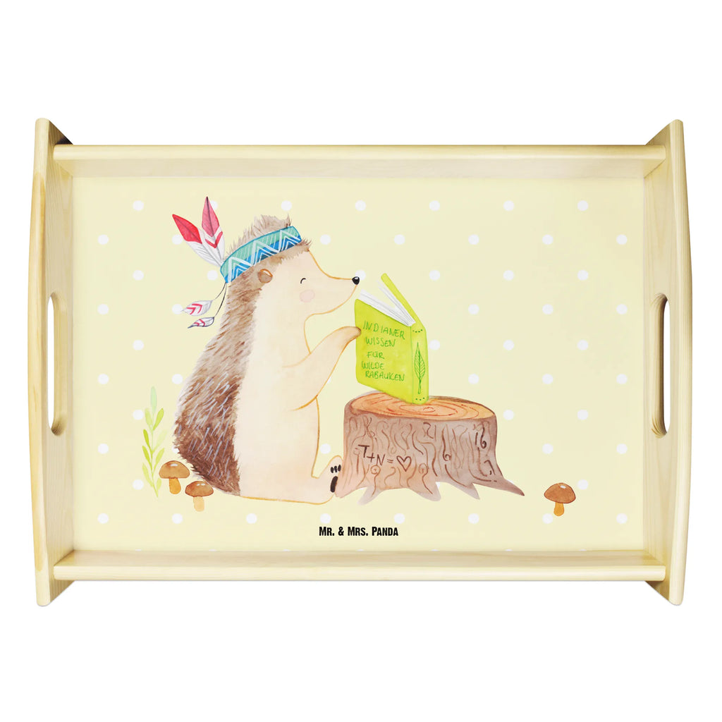 Serving tray Hedgehog feather headdress breakfast tray, kitchen tray, wooden tray, serving tray, tray, Forest animals, Campfire, Camping, Adventure, Hedgehogs, Indians