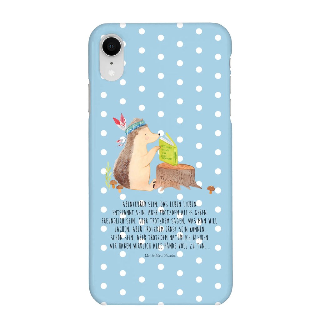 Phone case Hedgehog feather headdress cover, mobile cover, mobile phone case, Iphone 10, mobile phone, case, Iphone X, Forest animals, Hedgehogs, Indians, Campfire, Adventure, Camping