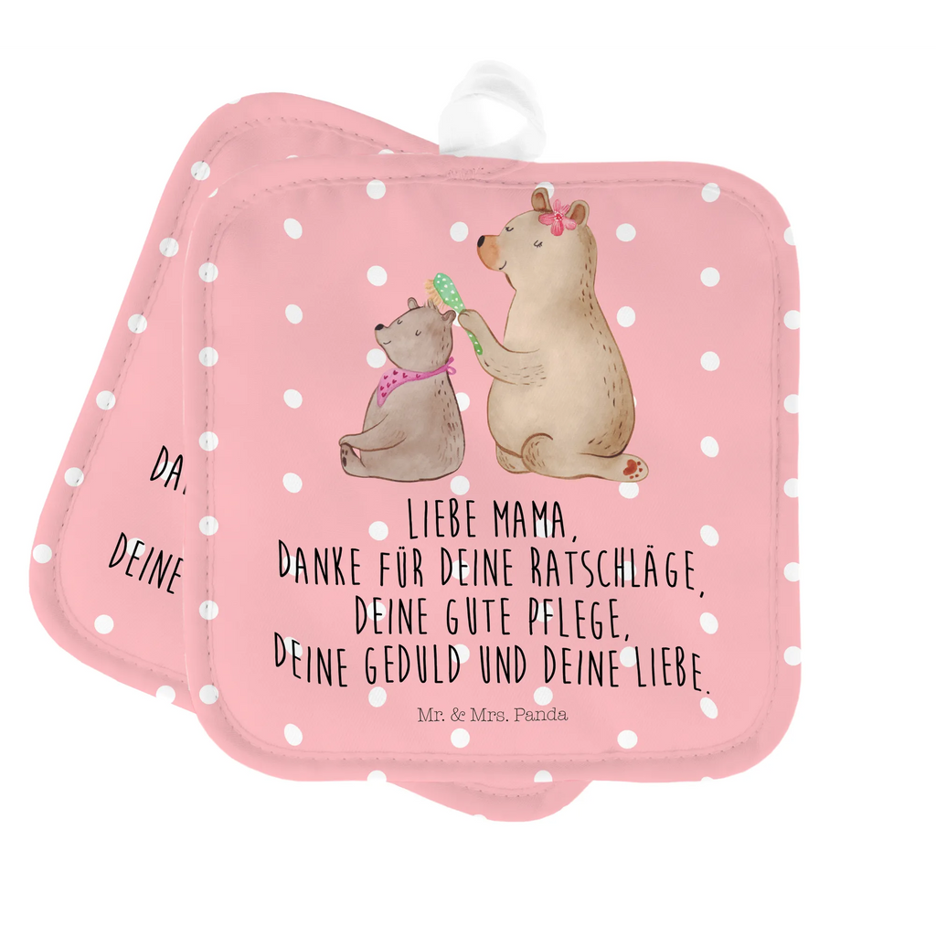 2er Set Topflappen  Bär mit Kind Topflappen, Topfhandschuhe, 2er Set Topflappen, Topflappen 2er Set, topfhalter, Topflappen Set, Topfuntersetzer, Topflappenset, Familie, Vatertag, Schwester, Muttertag, Bruder, Papa, Oma, Mama, Opa, Mutti, Mutter, Geschenk